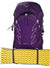 osprey tempest 40 pack in violac purple, pad attachment detail