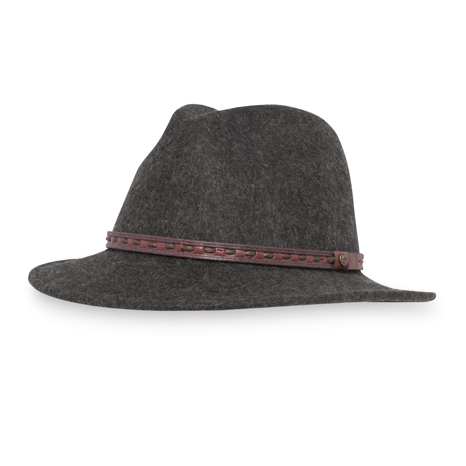 sunday afternoons rambler wool hat in heathered dark gray