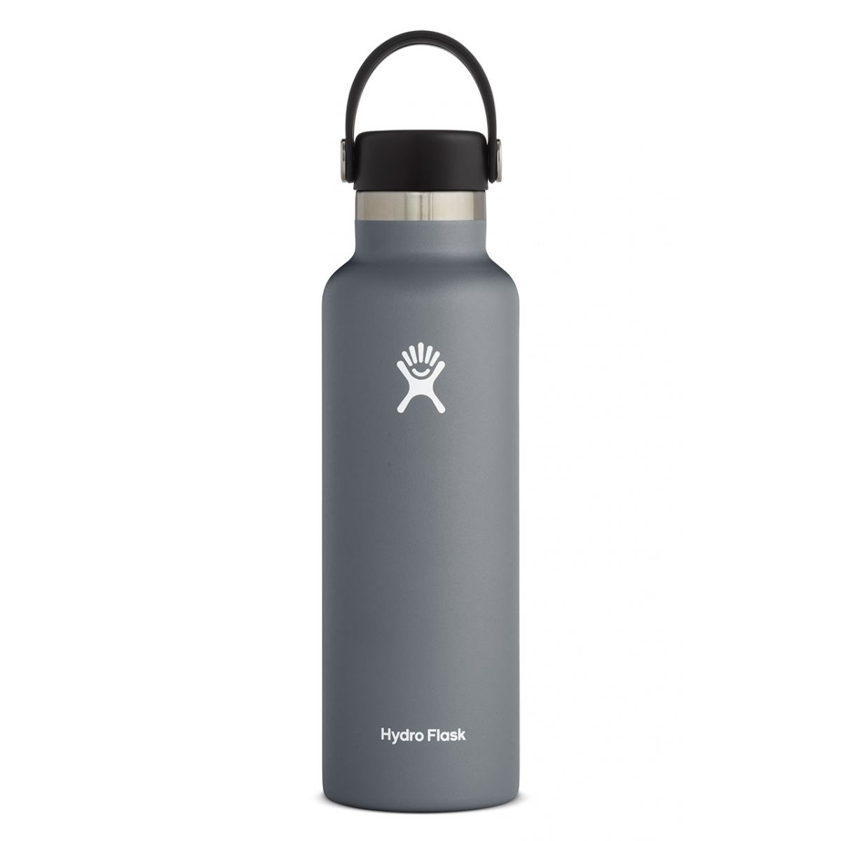 hydroflask stainless steel water bottle 21 oz in stone