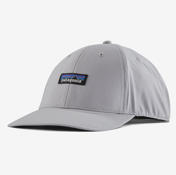 a photo of the patagonia airshed cap in the color salt grey