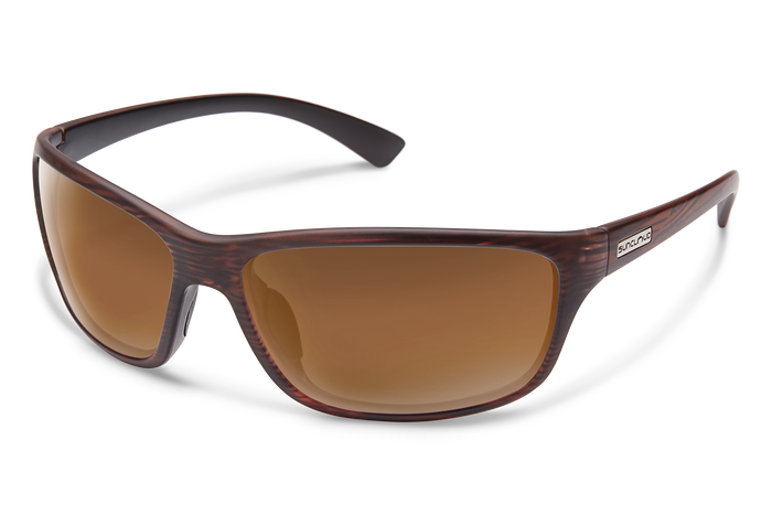 suncloud sentry sunglasses burnished brown with polarized brown lenses
