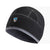kuhl skull hat beanie mens on model front view in color black