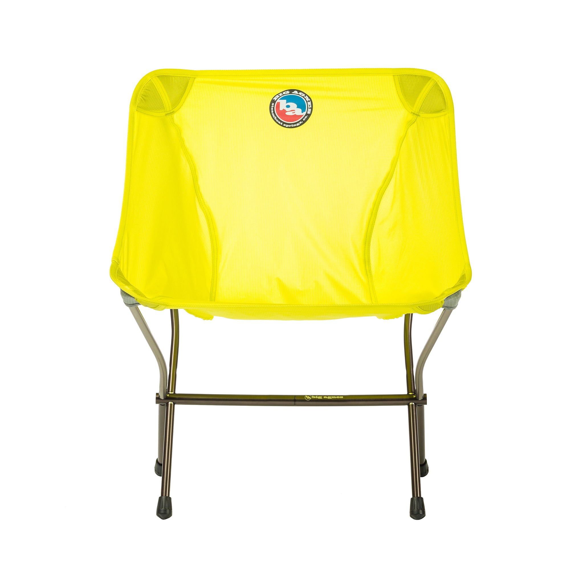 skyline chair front view yellow