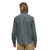 patagonia sol patrol long sleeve shirt men's in plume grey on model back view