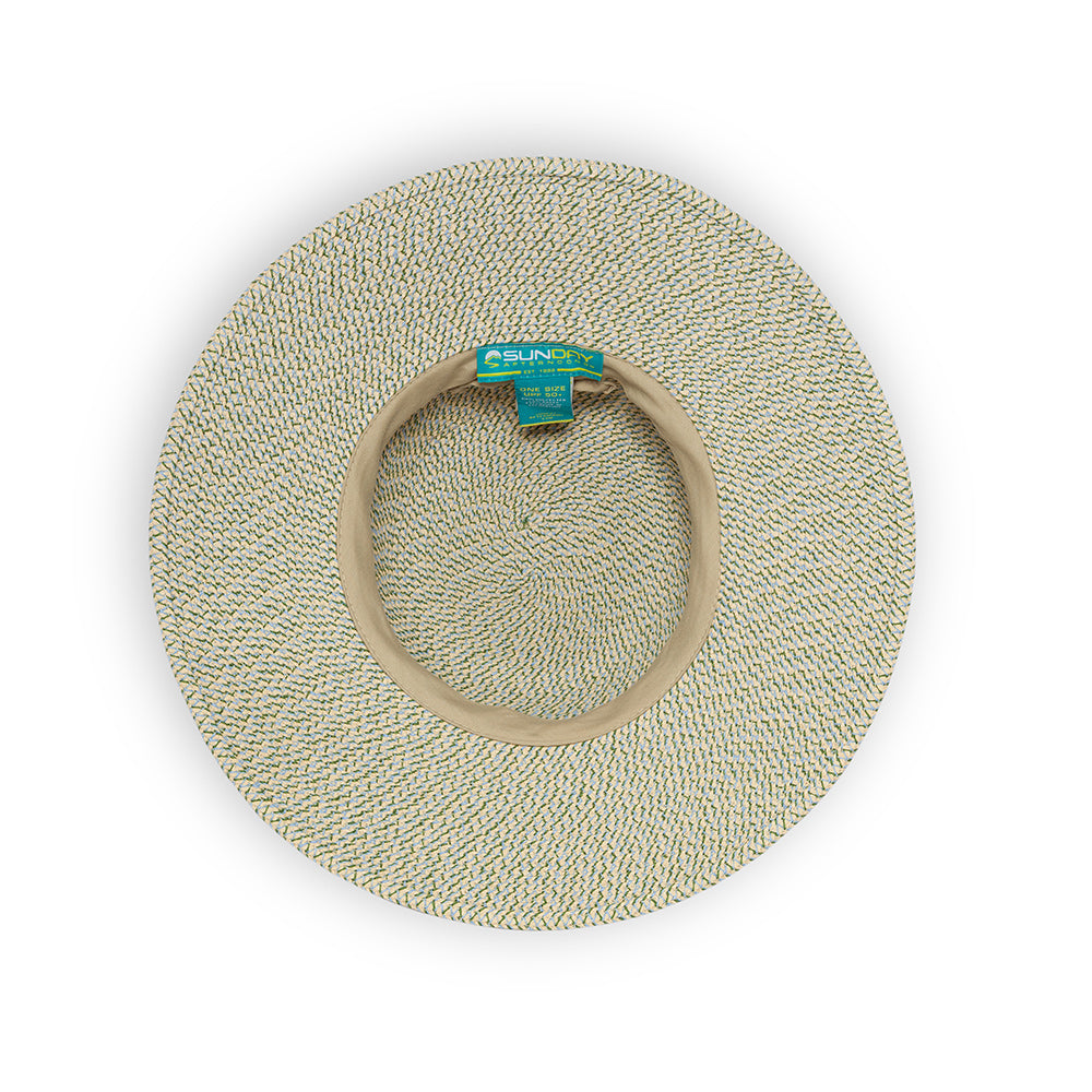 sunday afternoons sol seeker hat in agate inside view