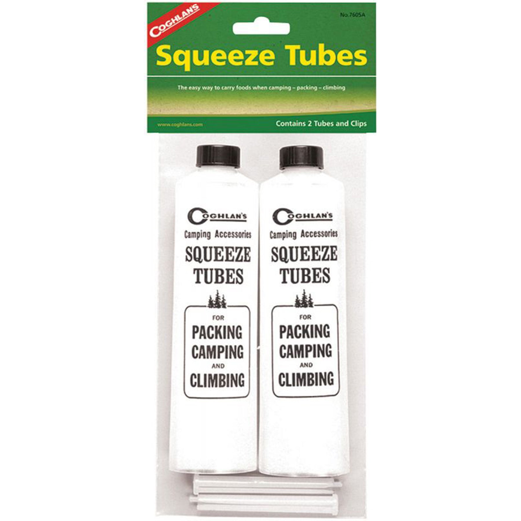 two squeeze tubes pictured in their packaging