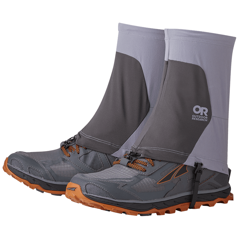 a pair of storm hybrid gaiters