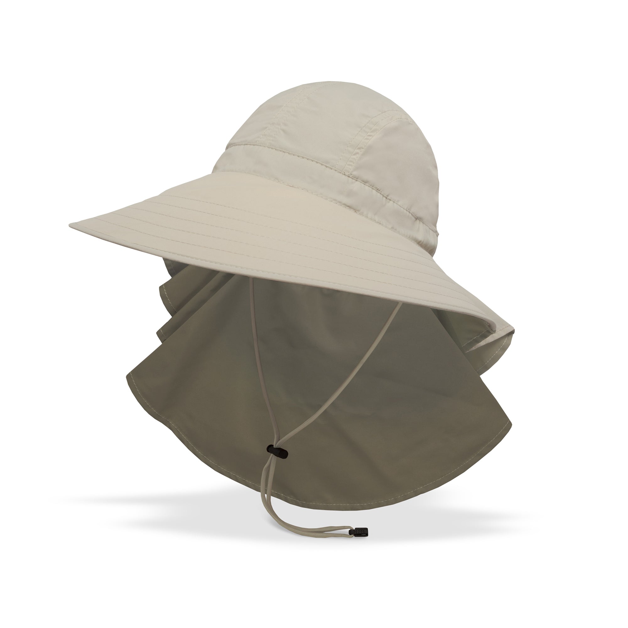 the women's sundancer hat in cream, front view