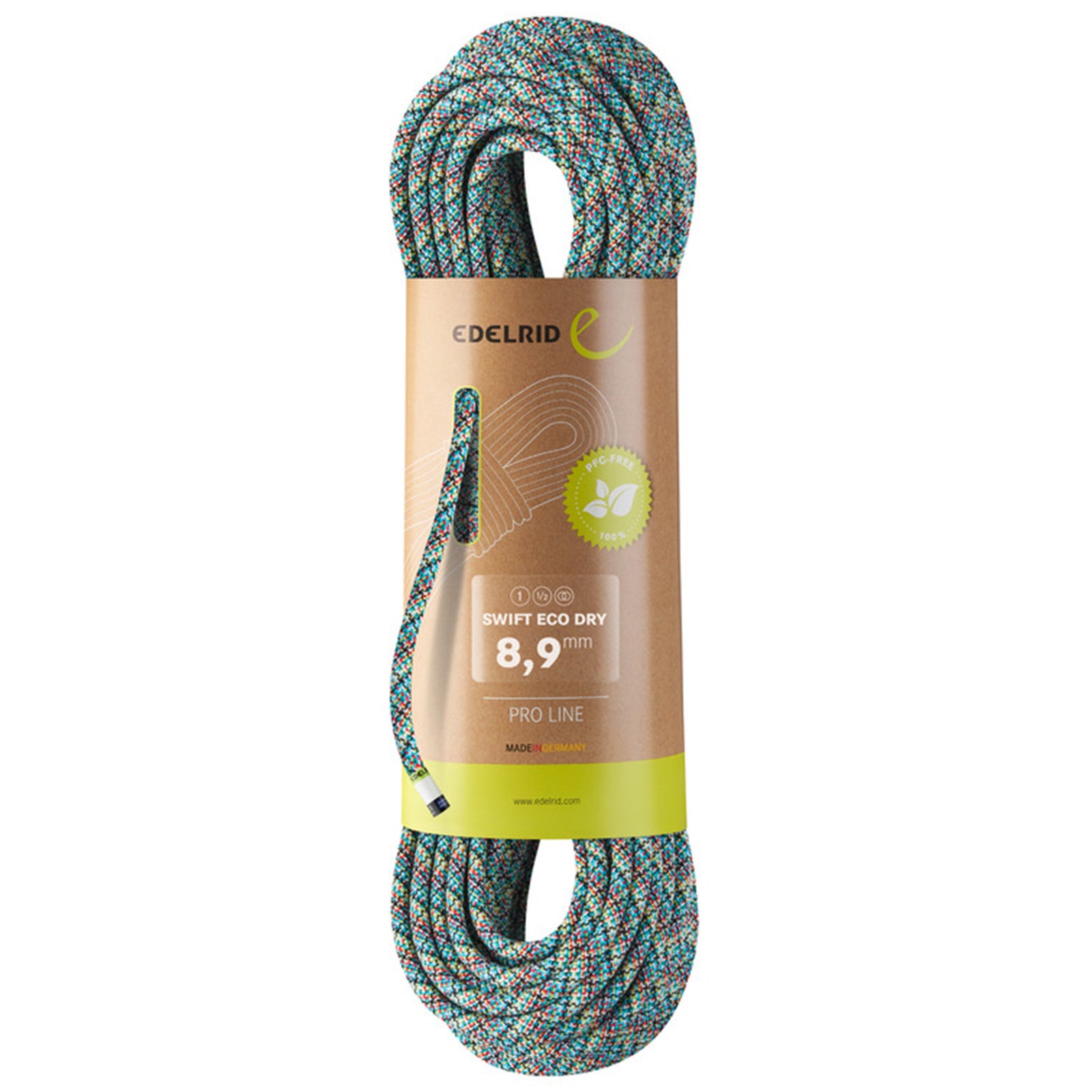 Edelrid Swift Eco Dry 8.9mm Climbing Rope