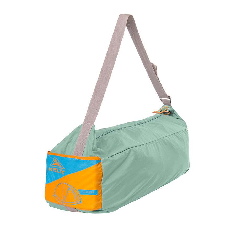 kelty tallboy 4 person tent in stuff sack