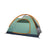kelty tallboy 6 person tent fly off front view in color light teal with orange accents
