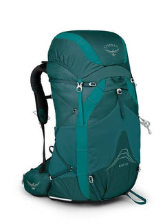 ebay osprey womens backpack Osprey Eja 58 Women's Backpack, Deep Teal / M/L