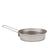 the lid as shallow bowl or fry pan