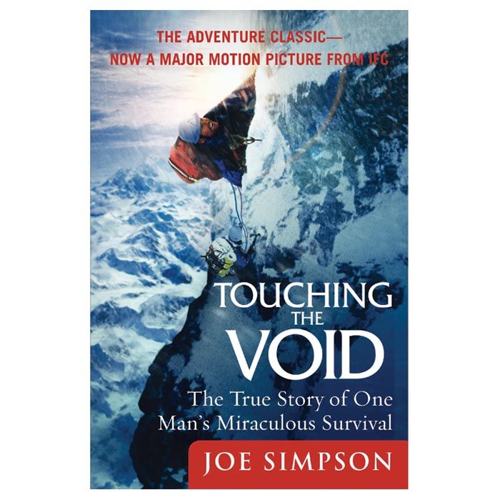 cover photo of touching the void