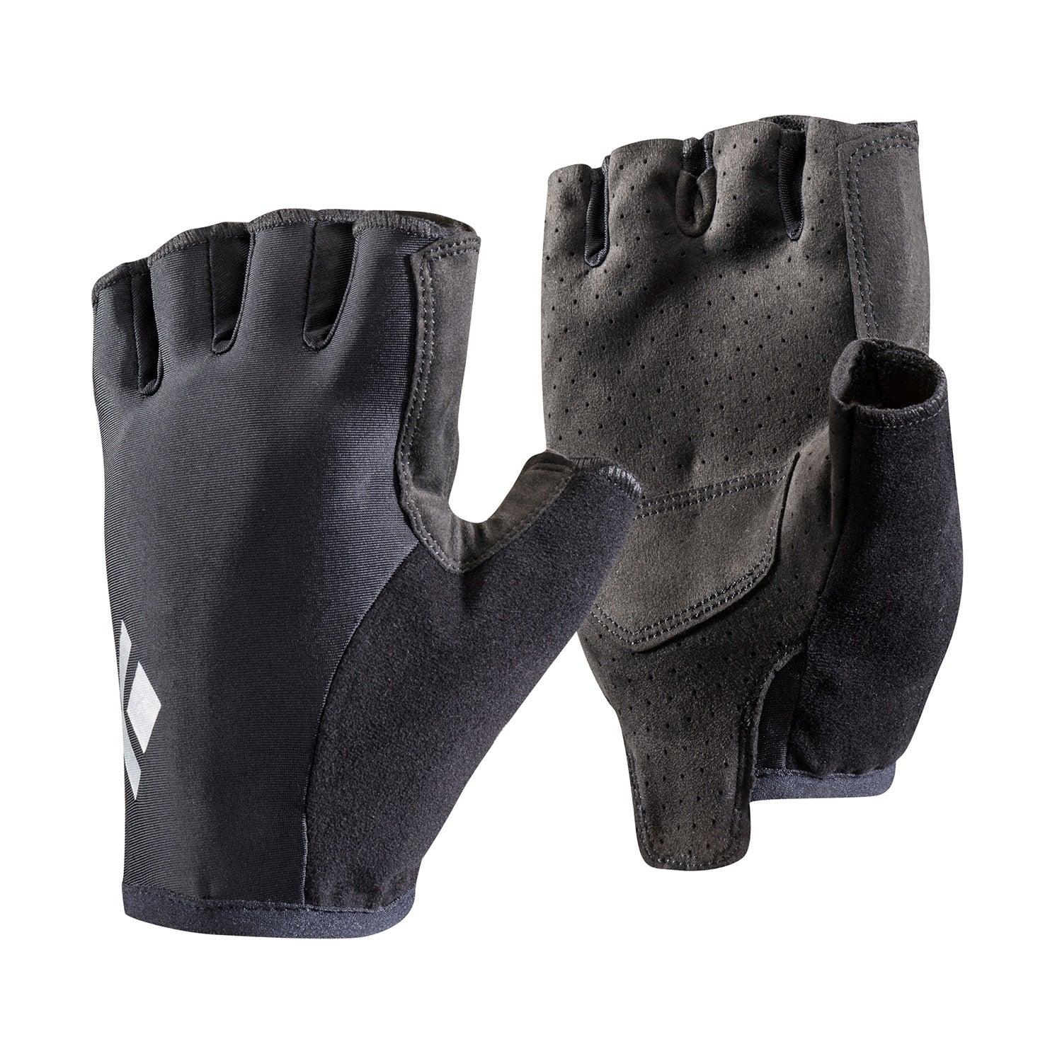 black diamond trail gloves in black