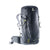 deuter trail pro 36 liter backpack front view in color black with lime green details