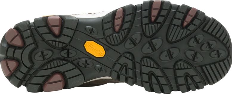 merrell moab 3 womens mid vent in falcon, tread view