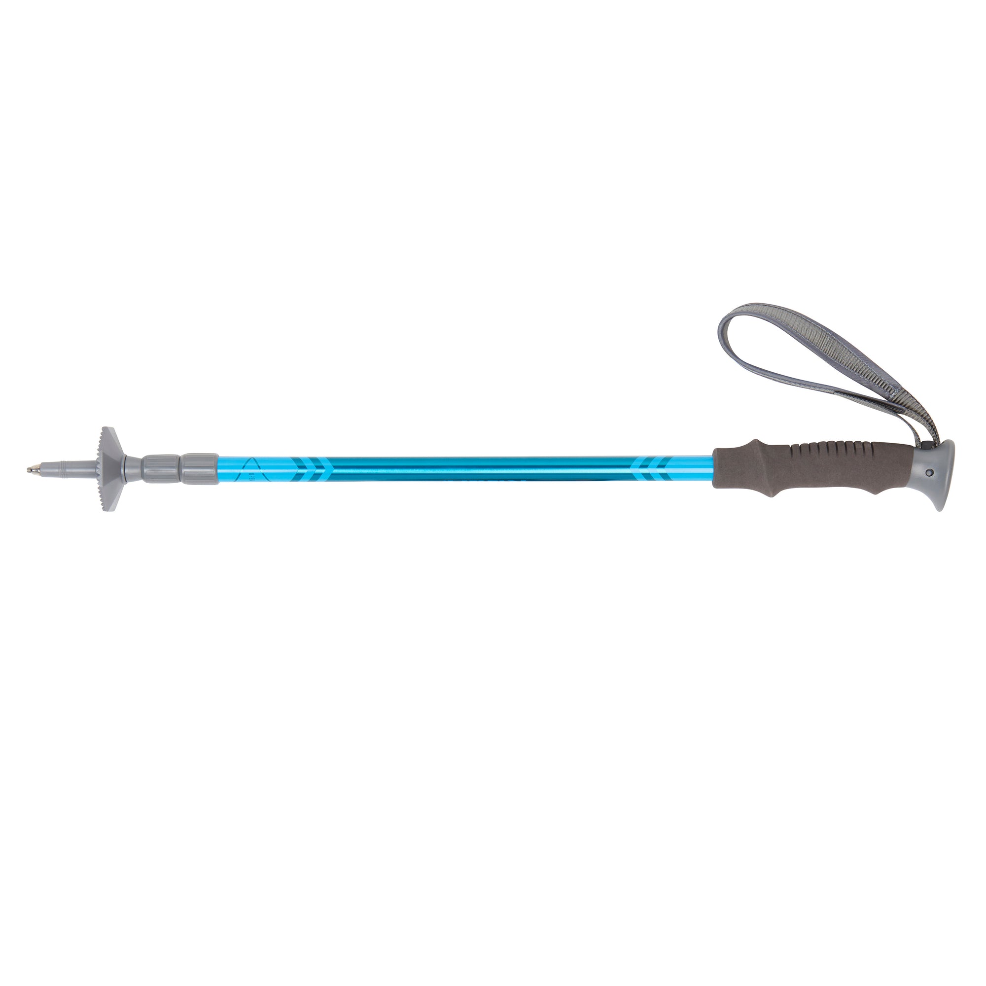 kelty upslope 1.0 trekking poles closed in color blue