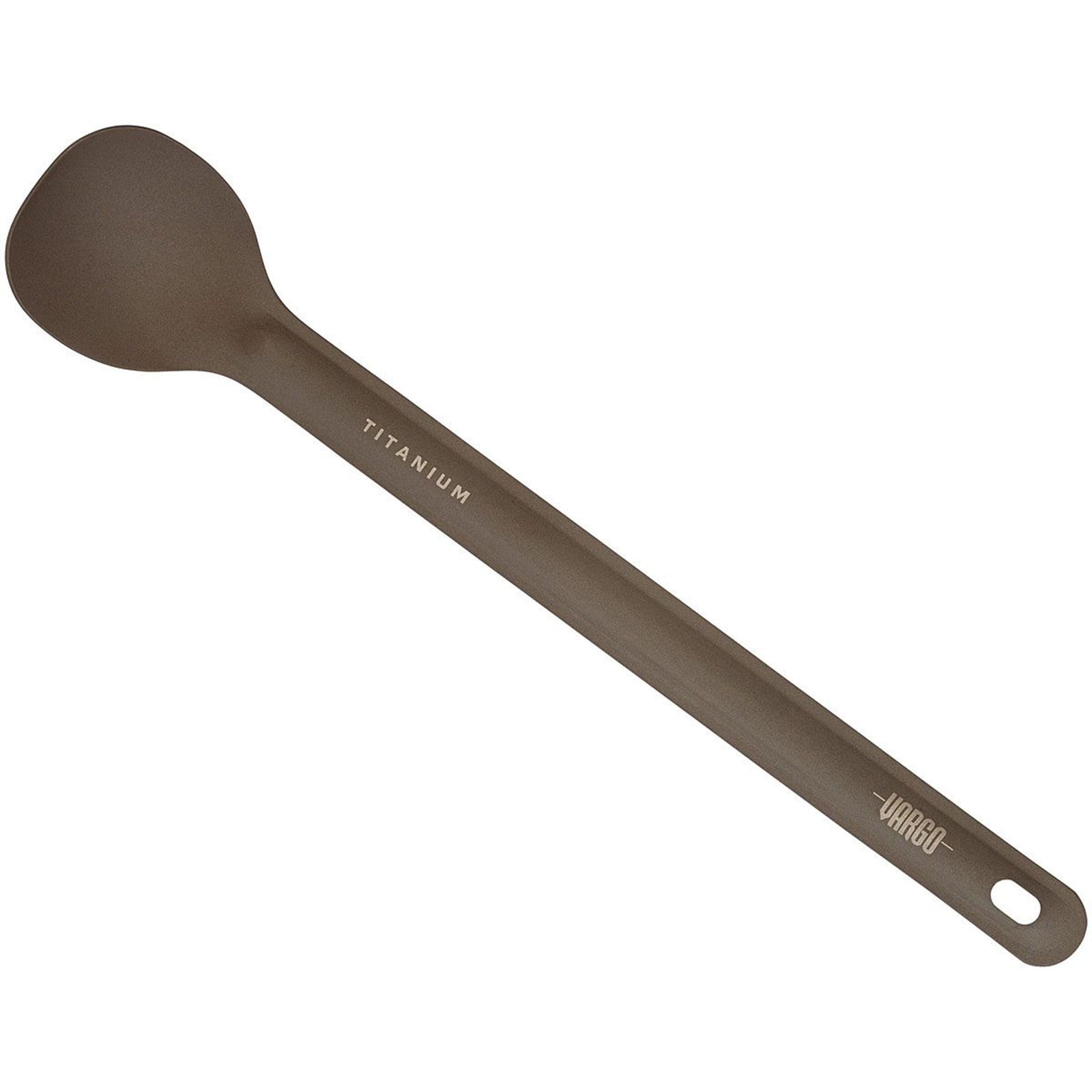 vargo titanium long-handled spoon, 8.5" length