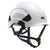 the petzl vertex helmet in white, front view