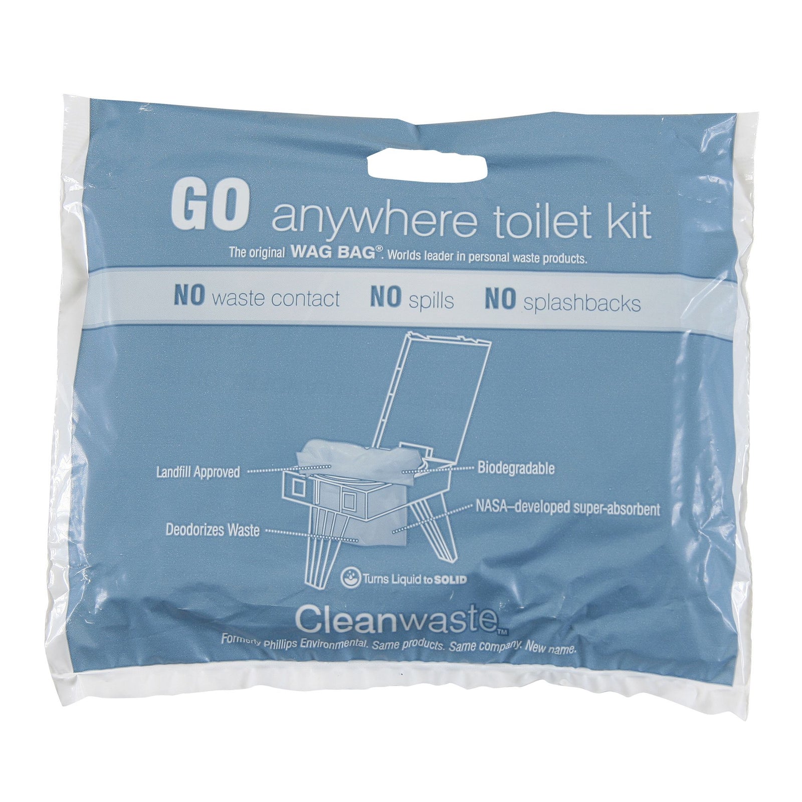 go anywhere wag bag in its packaging