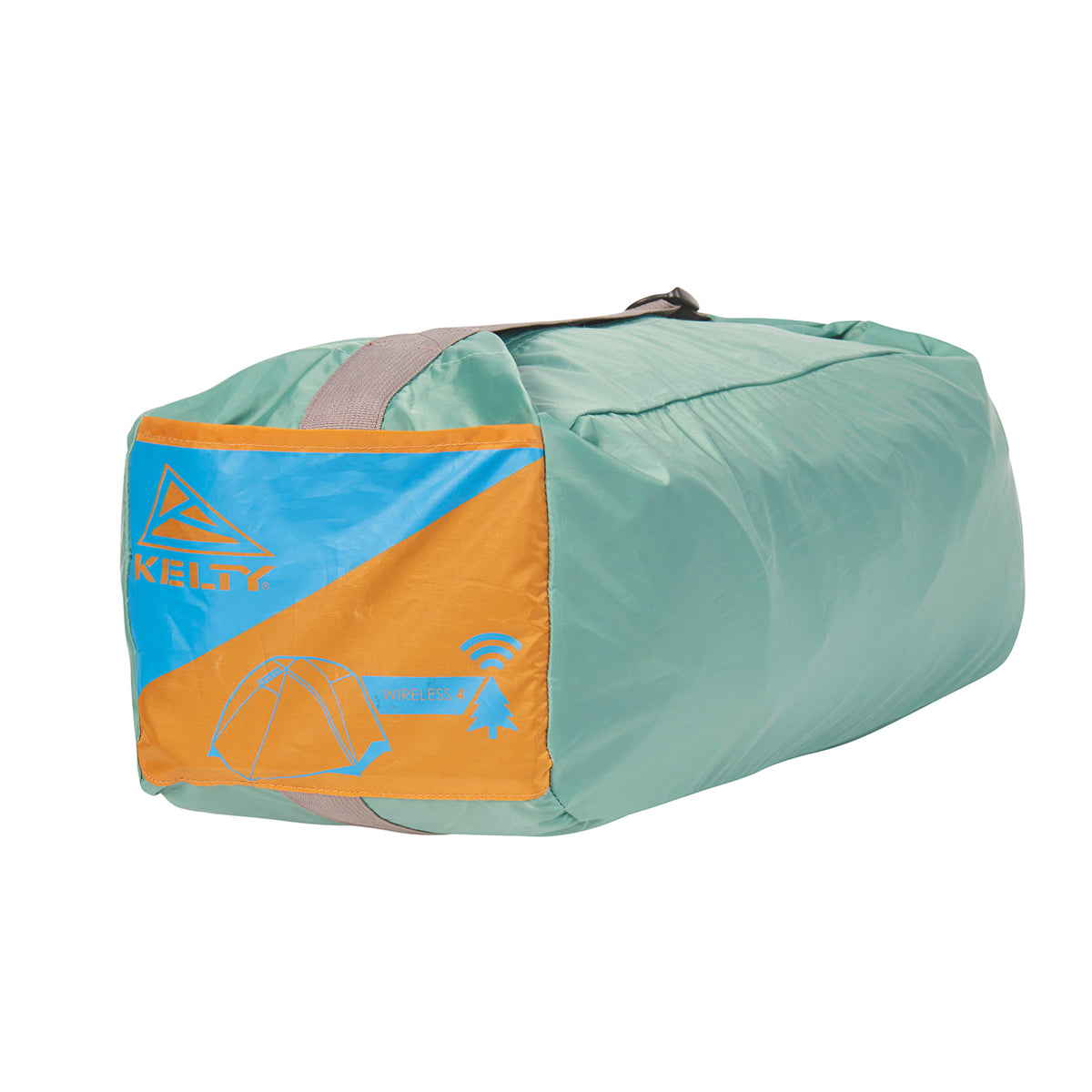 kelty wireless 4 person tent in stuff sack