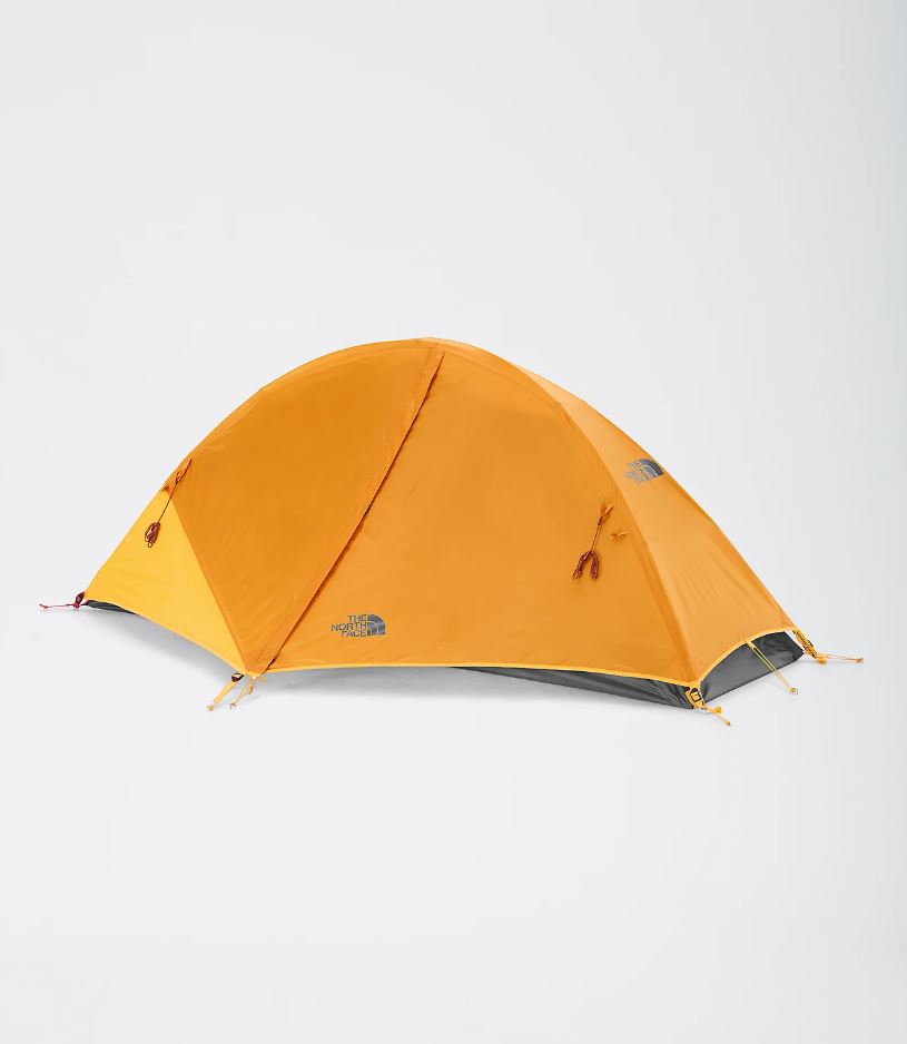 the north face stormbreak 1 in golden oak, view with fly on