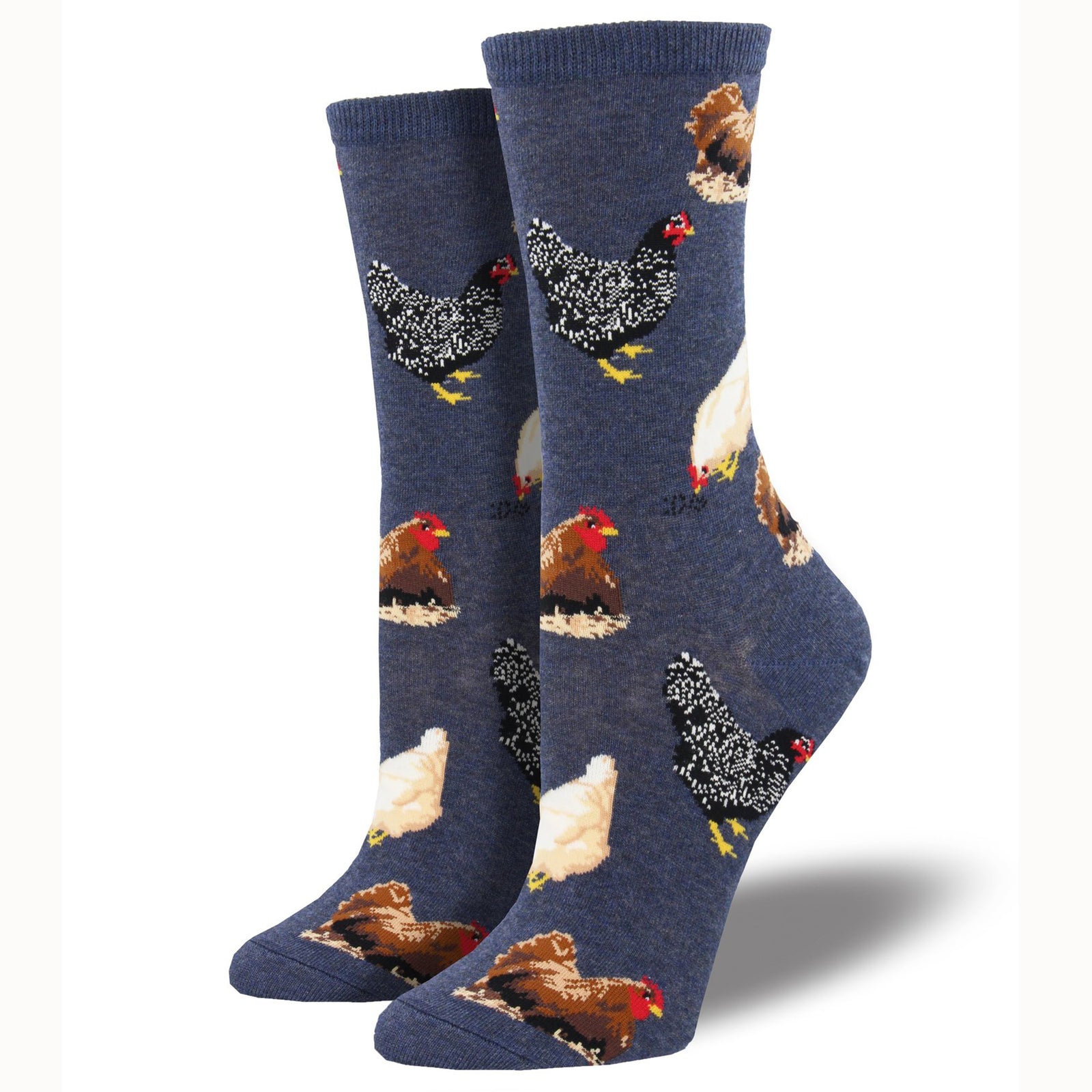 denim hen house sock