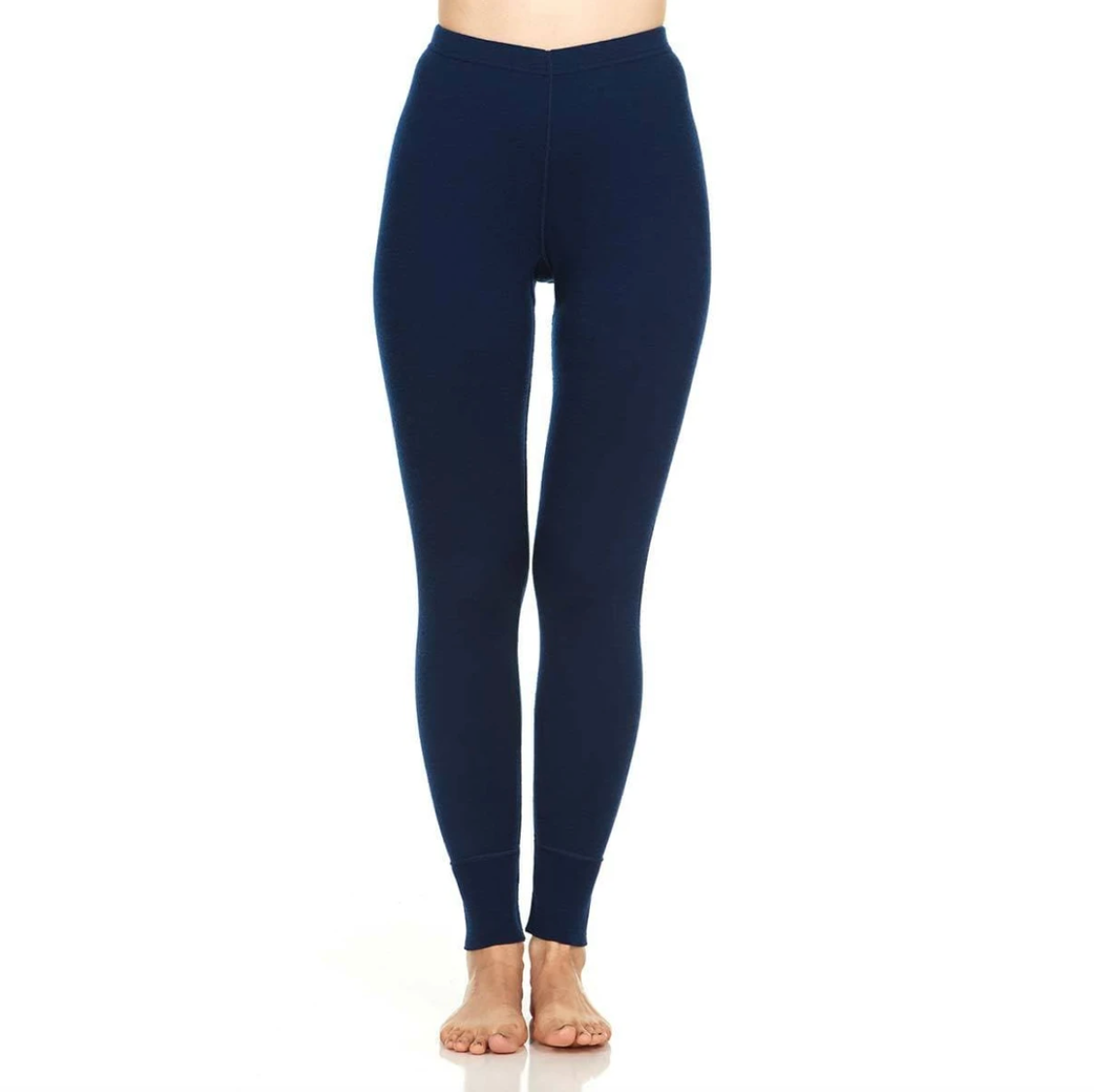 minus33 women's midweight wool bottom in navy