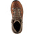 a photo of the women's danner mountain 600 in rich brown, top view