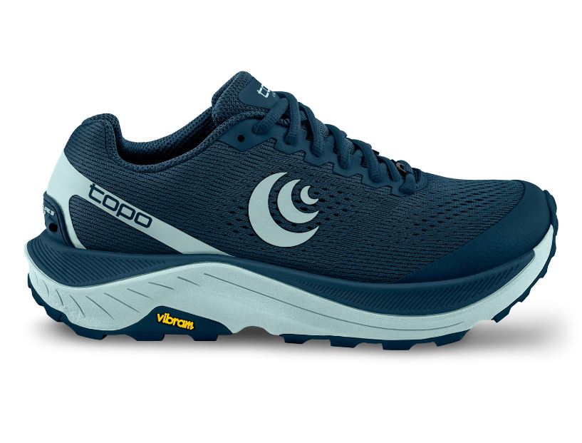topo womens ultraventure 3 in navy, side view