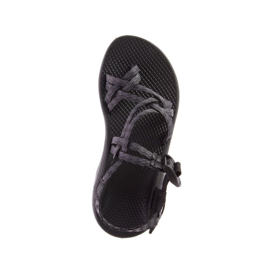 chaco z-cloud x2 women's black sandals top view