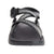 chacos z/1 classic sandals mens in split grey front view